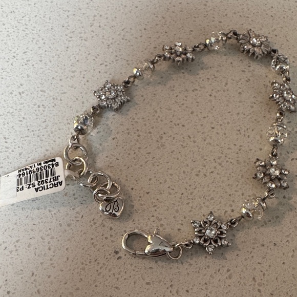 Brighton Elegant Silver Floral Bracelet - Picture 3 of 5